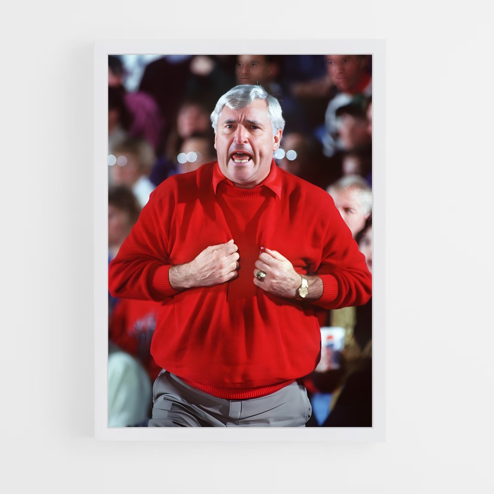 Poster Le Maître en Rouge – affiche Basketball (vue 3)